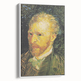 Impressionism Wall Art - Self-Portrait with Bold Colors (1887) by van Gogh