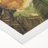 Impressionism Wall Art - Self-Portrait with Bold Colors (1887) by van Gogh