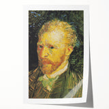 Impressionism Wall Art - Self-Portrait with Bold Colors (1887) by van Gogh