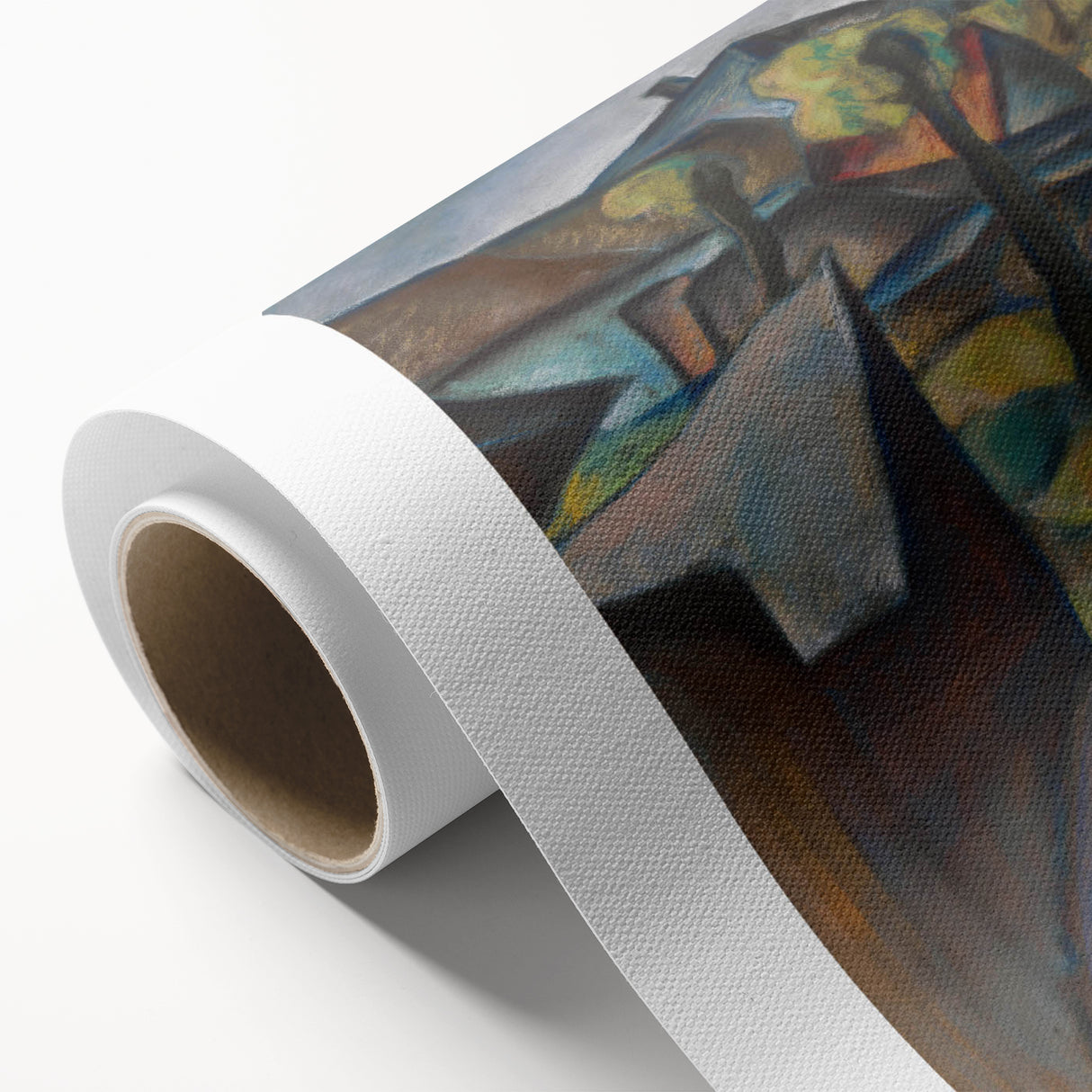 Modern Wall Art: Outskirts of Košice – Abstract Landscape Masterpiece