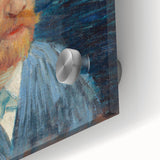 Impressionism Wall Art - Self-Portrait with Intense Blues (1887) by van Gogh