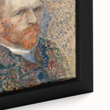 Impressionism Wall Art - Self-Portrait with Pointillism (1887) by van Gogh
