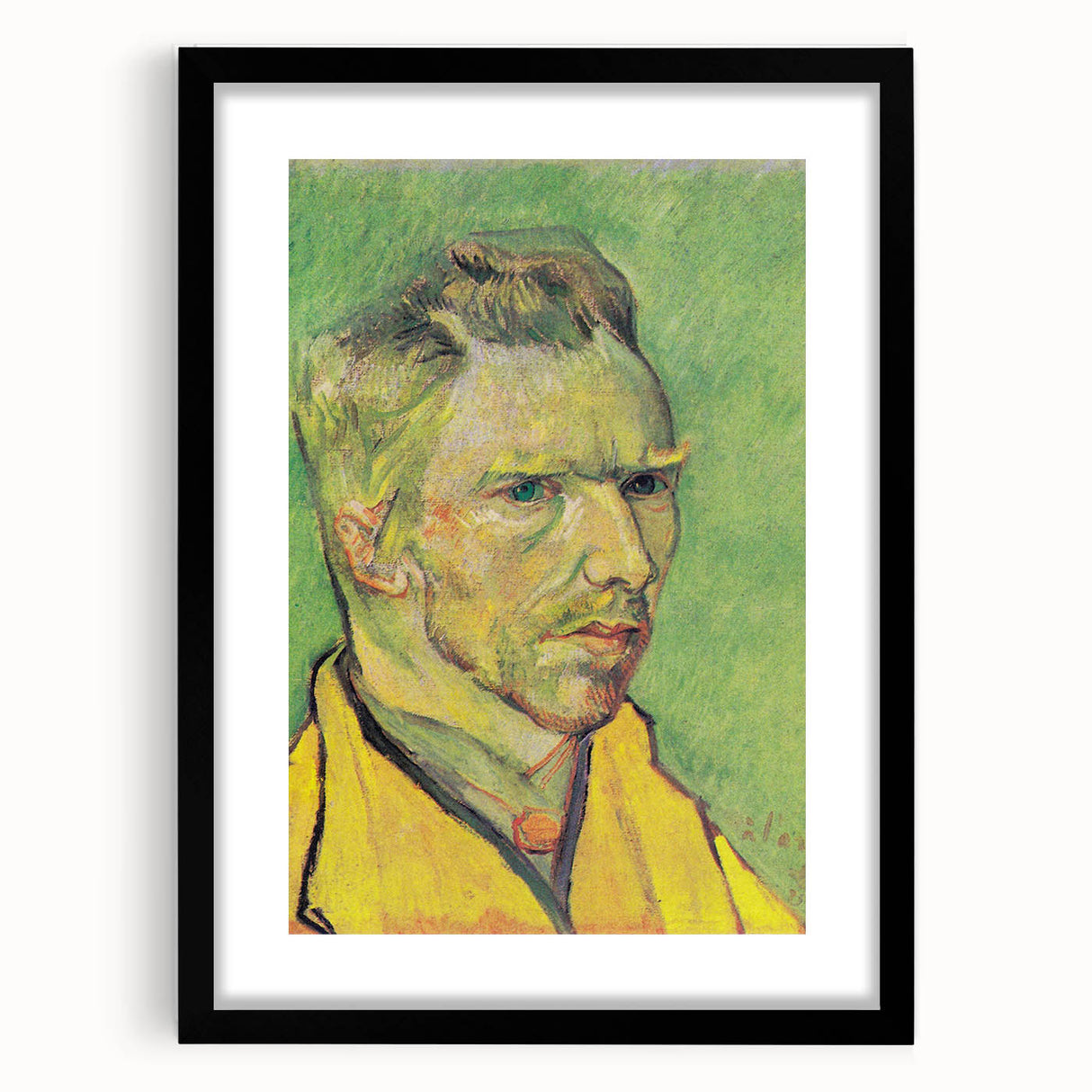 Impressionism Wall Art: Van Gogh’s 1888 Self-Portrait Masterpiece