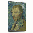 Impressionism Wall Art: Van Gogh’s 1889 Self-Portrait in Blue Tones