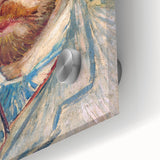 Impressionist Portrait: Van Gogh’s 1889 Self-Portrait in Soft Hues