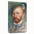 Impressionist Portrait: Van Gogh’s 1889 Self-Portrait in Soft Hues