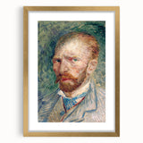 Impressionist Portrait: Van Gogh’s 1889 Self-Portrait in Soft Hues