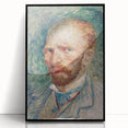 Impressionist Portrait: Van Gogh’s 1889 Self-Portrait in Soft Hues
