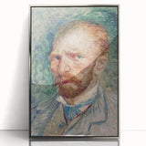 Impressionist Portrait: Van Gogh’s 1889 Self-Portrait in Soft Hues
