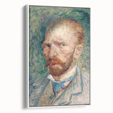 Impressionist Portrait: Van Gogh’s 1889 Self-Portrait in Soft Hues