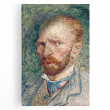 Impressionist Portrait: Van Gogh’s 1889 Self-Portrait in Soft Hues