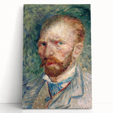 Impressionist Portrait: Van Gogh’s 1889 Self-Portrait in Soft Hues