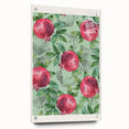 Acrylic print of vibrant, colorful fruits, ideal for dining room decor.