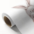 Fluffy Bunny Nursery Canvas Prints - Kids Room Art Decor