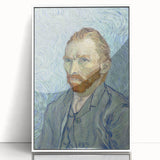 Van Gogh’s 1889 Self-Portrait: Iconic Impressionism Wall Art