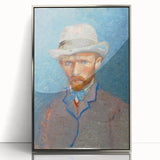 Van Gogh’s 1887 Self-Portrait with Gray Hat: Impressionist Art