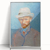 Van Gogh’s 1887 Self-Portrait with Gray Hat: Impressionist Art