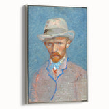 Van Gogh’s 1887 Self-Portrait with Gray Hat: Impressionist Art