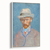 Van Gogh’s 1887 Self-Portrait with Gray Hat: Impressionist Art