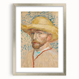 Van Gogh’s 1887 Self-Portrait with Straw Hat: Impressionist Art