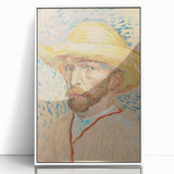 Van Gogh’s 1887 Self-Portrait with Straw Hat: Impressionist Art