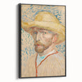 Van Gogh’s 1887 Self-Portrait with Straw Hat: Impressionist Art