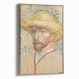 Van Gogh’s 1887 Self-Portrait with Straw Hat: Impressionist Art