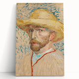 Van Gogh’s 1887 Self-Portrait with Straw Hat: Impressionist Art