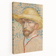 Van Gogh’s 1887 Self-Portrait with Straw Hat: Impressionist Art