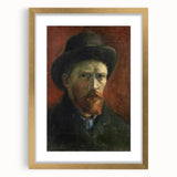 Van Gogh’s 1886 Self-Portrait with Felt Hat: Classic Impressionism