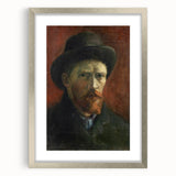 Van Gogh’s 1886 Self-Portrait with Felt Hat: Classic Impressionism