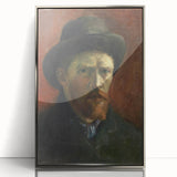 Van Gogh’s 1886 Self-Portrait with Felt Hat: Classic Impressionism