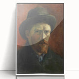 Van Gogh’s 1886 Self-Portrait with Felt Hat: Classic Impressionism