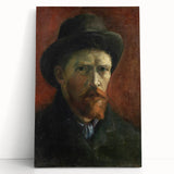 Van Gogh’s 1886 Self-Portrait with Felt Hat: Classic Impressionism