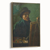 Van Gogh’s 1886 Self-Portrait at the Easel: Impressionist Art