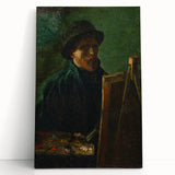 Van Gogh’s 1886 Self-Portrait at the Easel: Impressionist Art