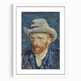 Van Gogh’s 1887 Self-Portrait with Grey Hat: Vibrant Impressionism