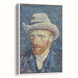 Van Gogh’s 1887 Self-Portrait with Grey Hat: Vibrant Impressionism
