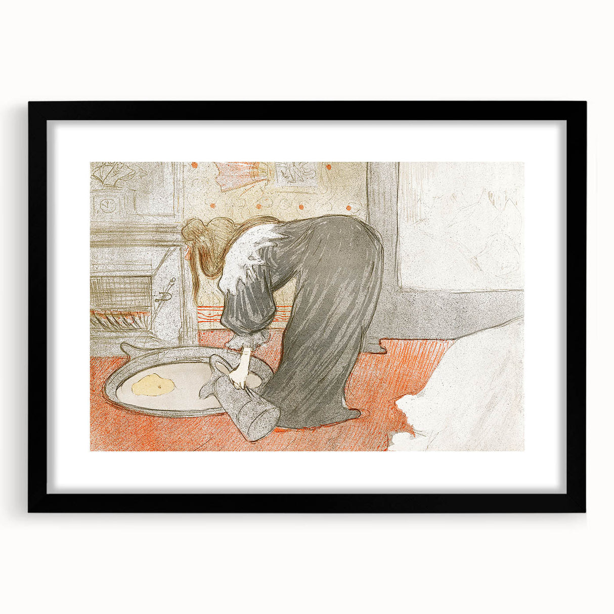 Modern Wall Art – Intimate Scene in Soft Tones