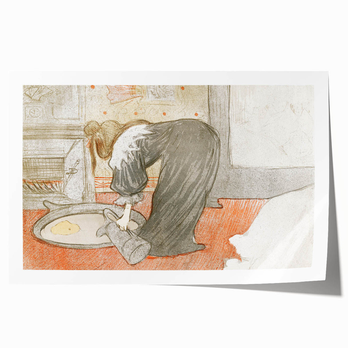 Modern Wall Art – Intimate Scene in Soft Tones
