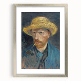 Van Gogh’s 1887 Self-Portrait with Straw Hat: Iconic Impressionism