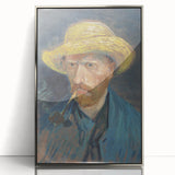 Van Gogh’s 1887 Self-Portrait with Straw Hat: Iconic Impressionism