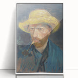 Van Gogh’s 1887 Self-Portrait with Straw Hat: Iconic Impressionism
