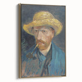 Van Gogh’s 1887 Self-Portrait with Straw Hat: Iconic Impressionism