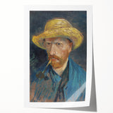 Van Gogh’s 1887 Self-Portrait with Straw Hat: Iconic Impressionism