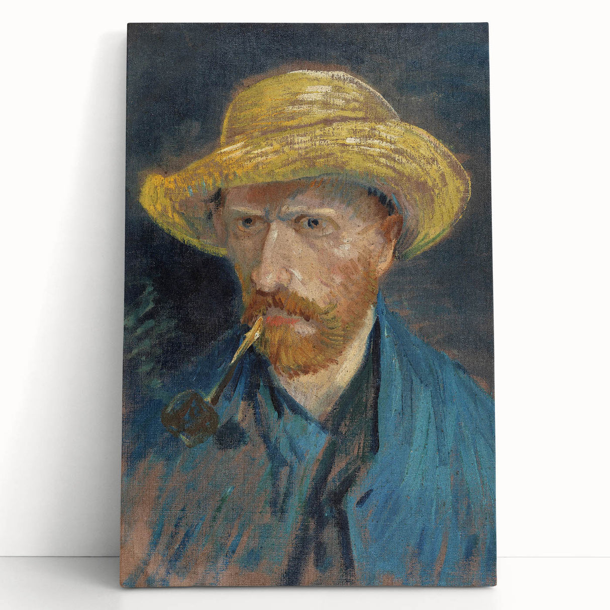 Van Gogh’s 1887 Self-Portrait with Straw Hat: Iconic Impressionism
