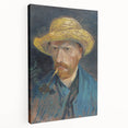 Van Gogh’s 1887 Self-Portrait with Straw Hat: Iconic Impressionism