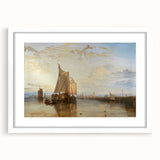 Romantic Art Prints: The Dort Packet-Boat - Historical Maritime Wall Art