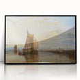 Romantic Art Prints: The Dort Packet-Boat - Historical Maritime Wall Art