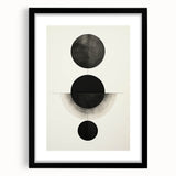 Framed Dining Room Prints – Minimalist Black & White Wall Art